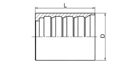 01400 R12/20-24软管套筒