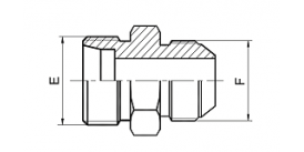 1CJ 1DJ 美制JIC 74° 锥密封