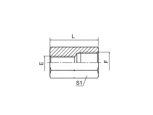 7B 英管内螺纹 ISO 1179