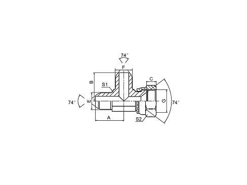 CJ 美制JIC外螺纹/美制 JIC外螺纹/美制JIC内螺纹