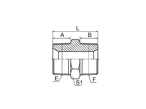 1NT 布锥管外螺纹 / 英锥管外螺纹