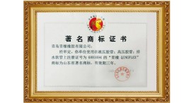 山东省著名商标证书
